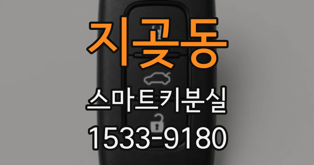 지곶동 스마트키분실