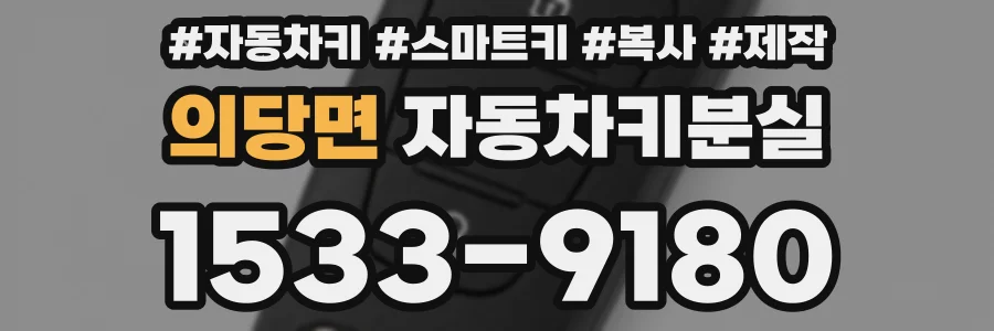 의당면 자동차키분실