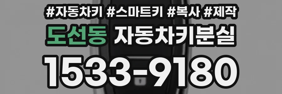 도선동 자동차키분실