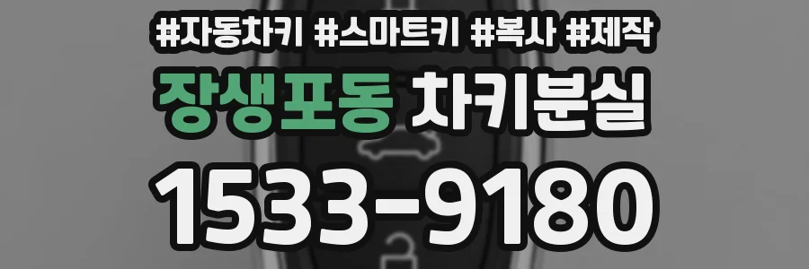 장생포동 차키분실