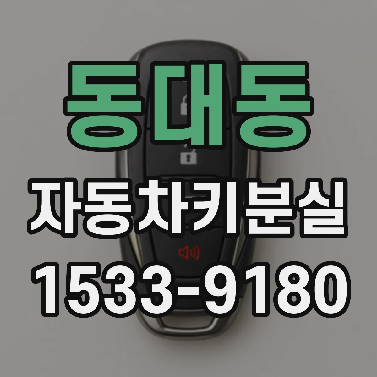 동대동 자동차키분실