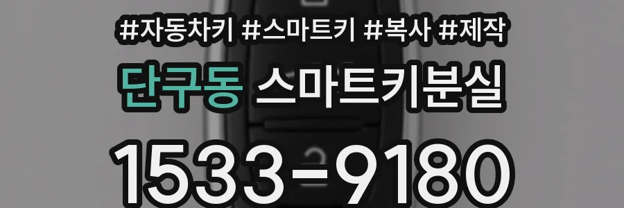 단구동 스마트키분실
