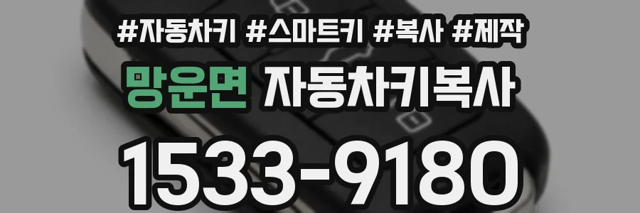 망운면 자동차키복사