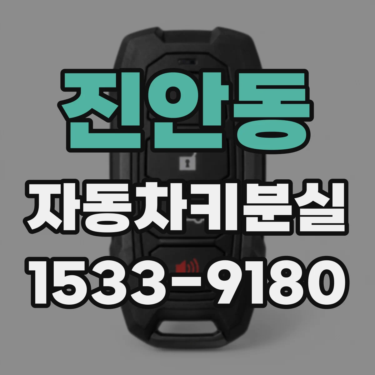 진안동 자동차키분실