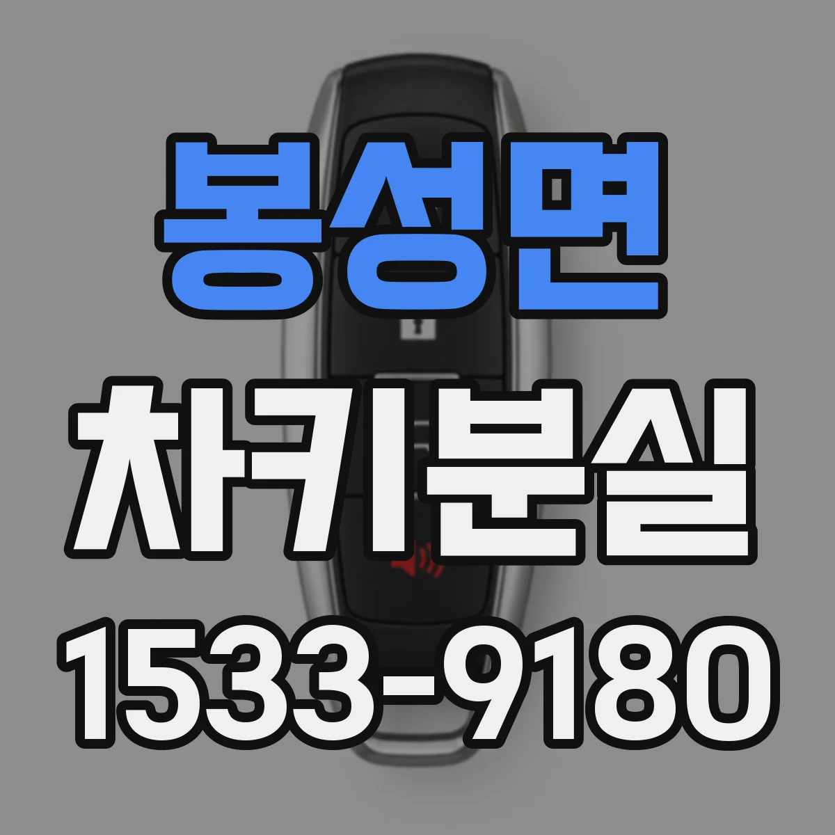 봉성면 차키분실
