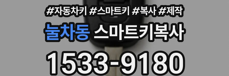 눌차동 스마트키복사