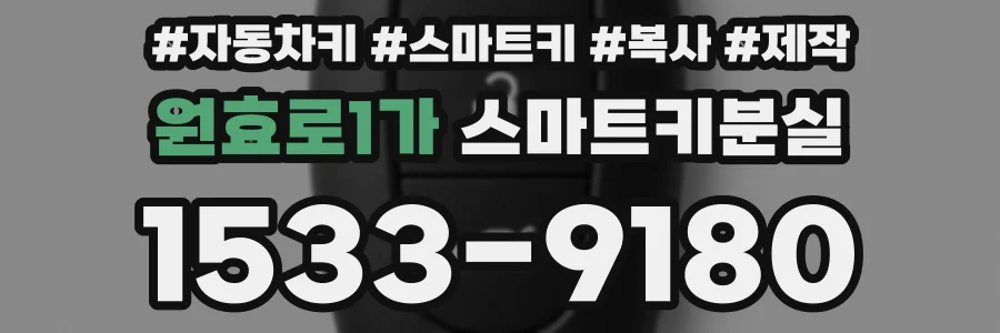 원효로1가 스마트키분실