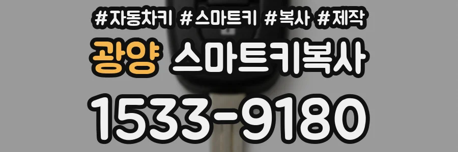 광양 스마트키복사