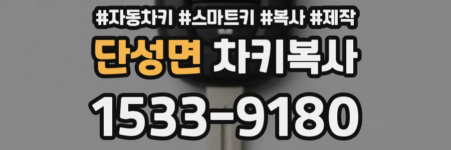 단성면 차키복사