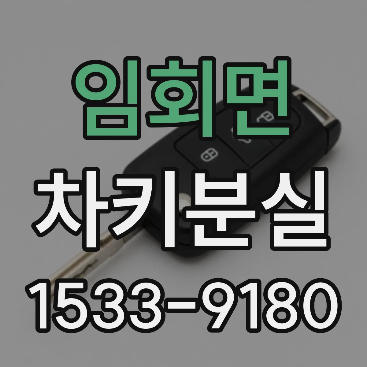 임회면 차키분실