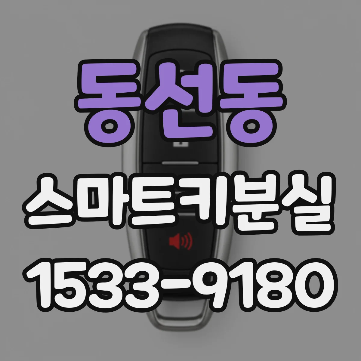 동선동 스마트키분실