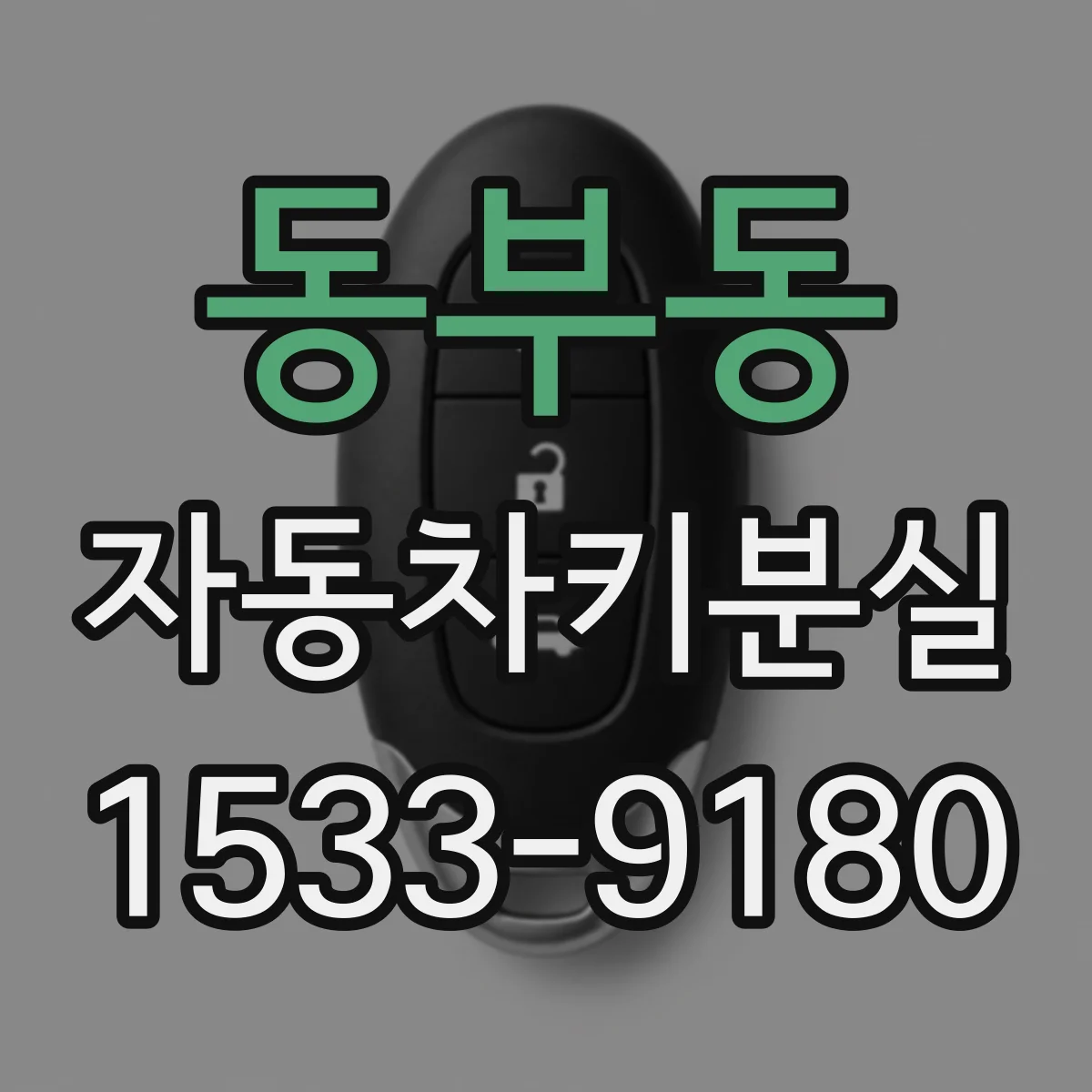 동부동 자동차키분실