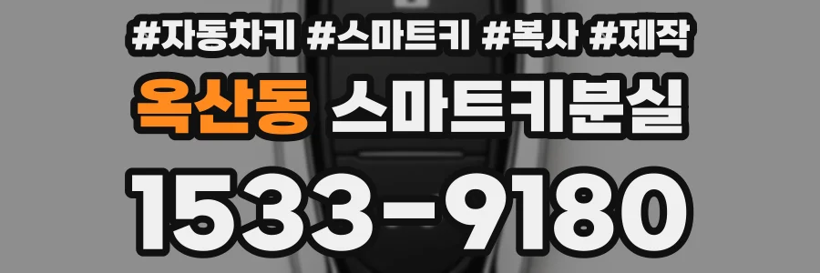 옥산동 스마트키분실