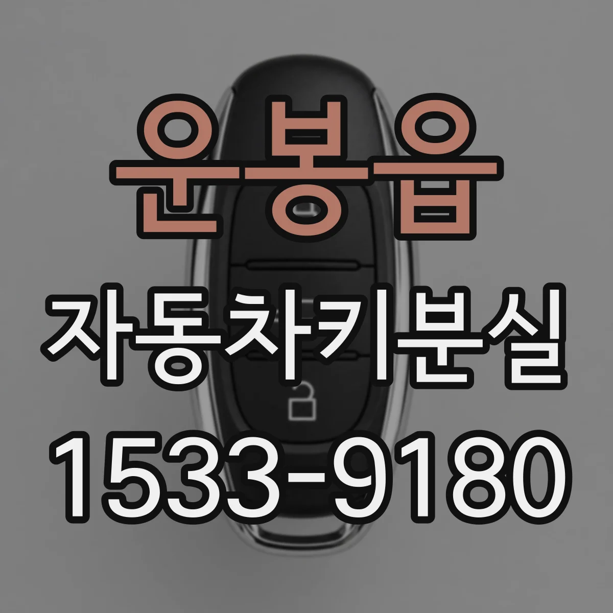 운봉읍 자동차키분실