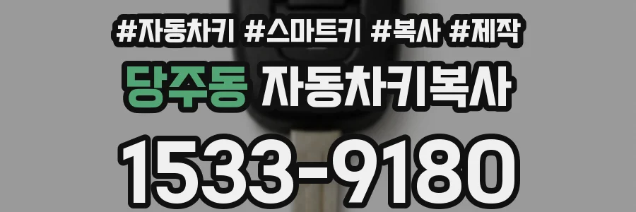당주동 자동차키복사