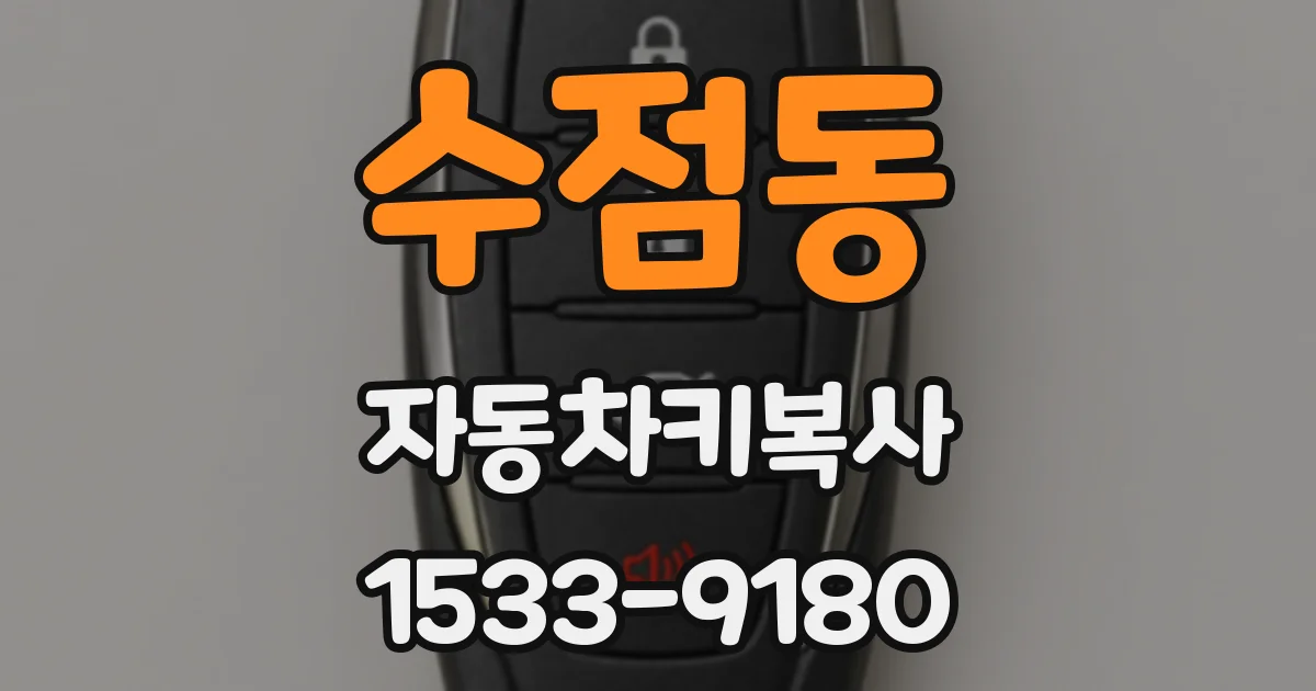 수점동 자동차키복사
