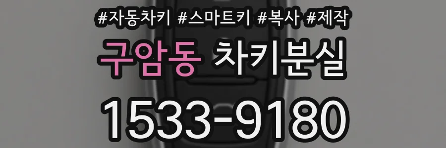 구암동 차키분실