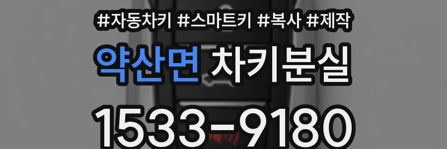 약산면 차키분실