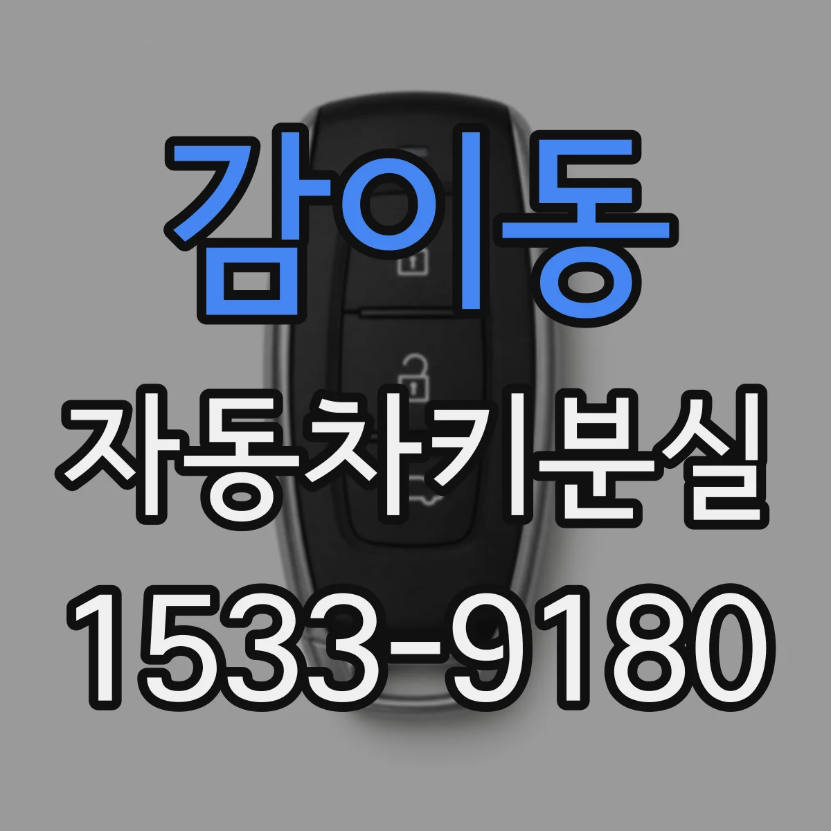 감이동 자동차키분실
