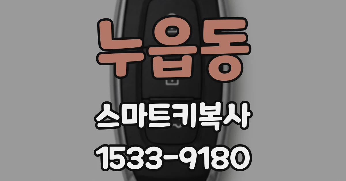 누읍동 스마트키복사