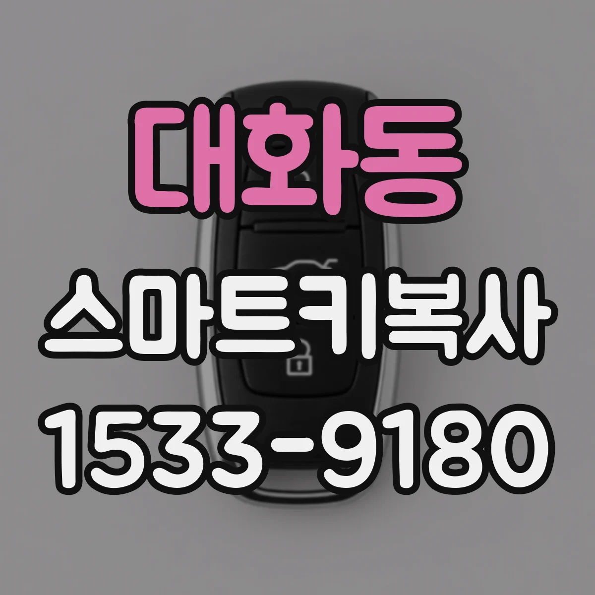 대화동 스마트키복사