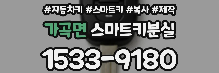 가곡면 스마트키분실