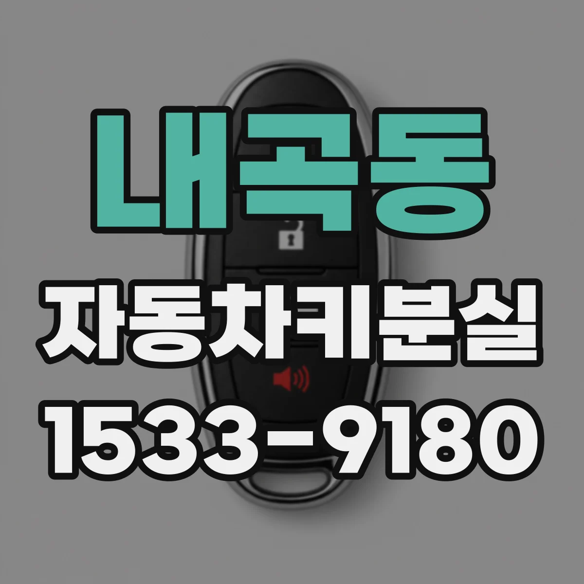 내곡동 자동차키분실