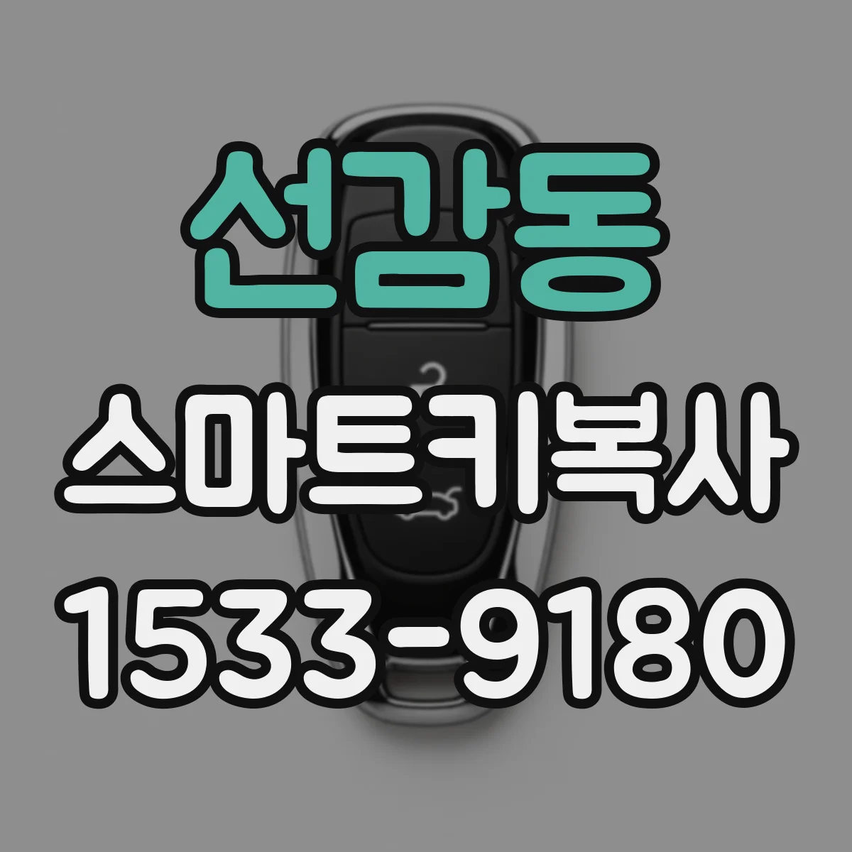 선감동 스마트키복사