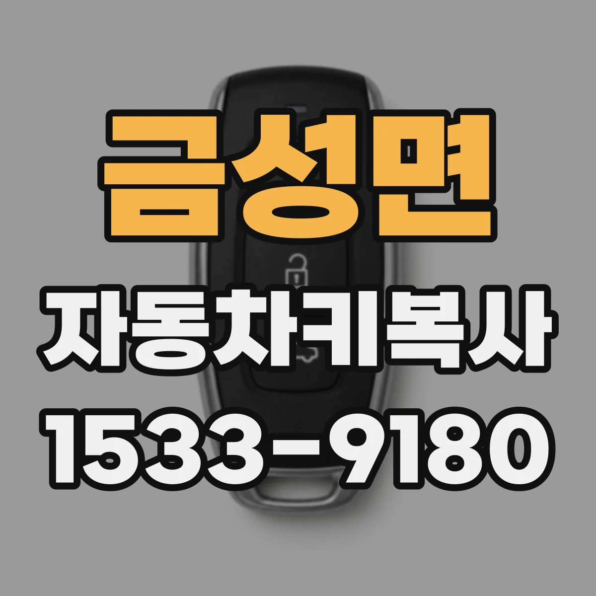 금성면 자동차키복사