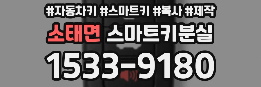소태면 스마트키분실