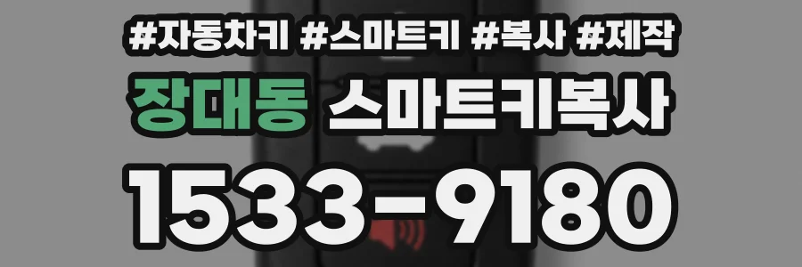 장대동 스마트키복사