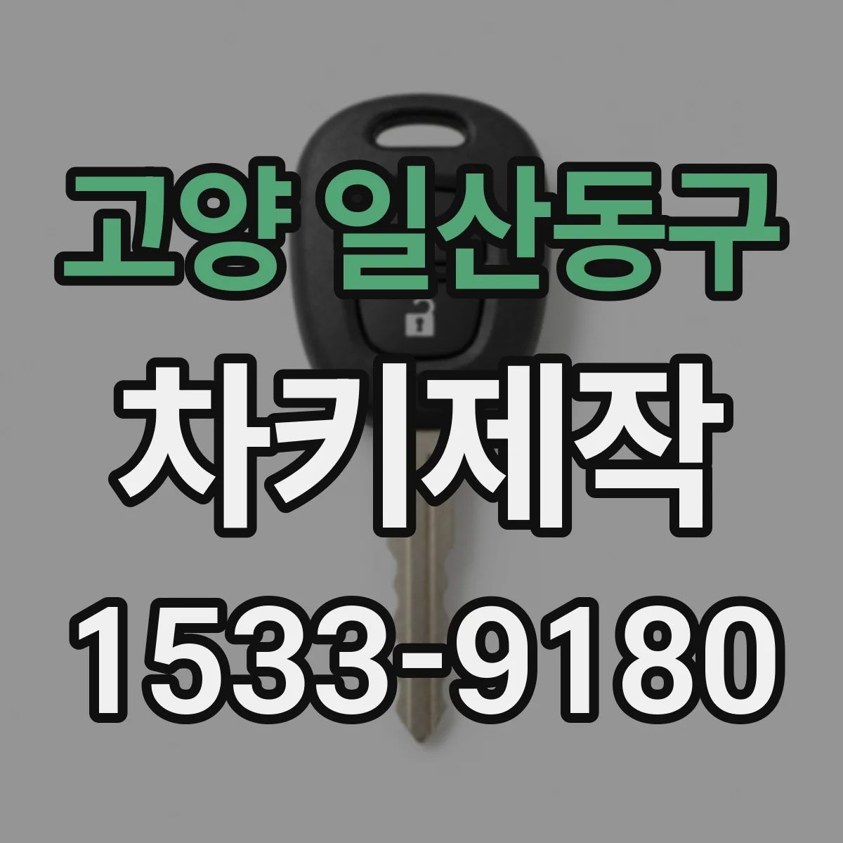 고양 일산동구 차키제작