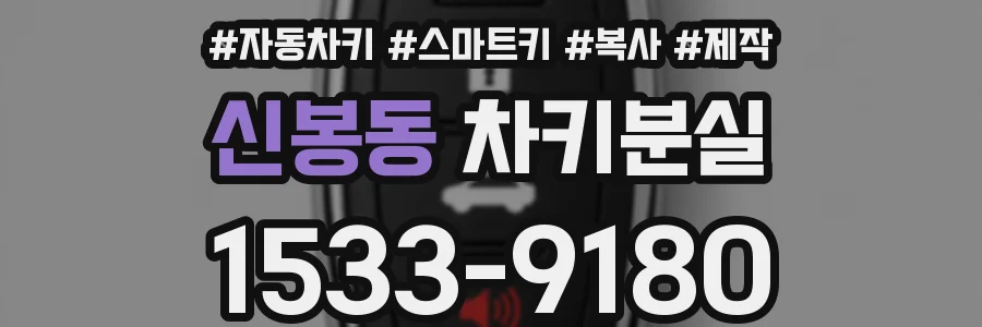 신봉동 차키분실