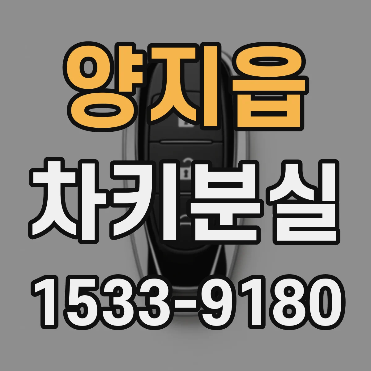 양지읍 차키분실