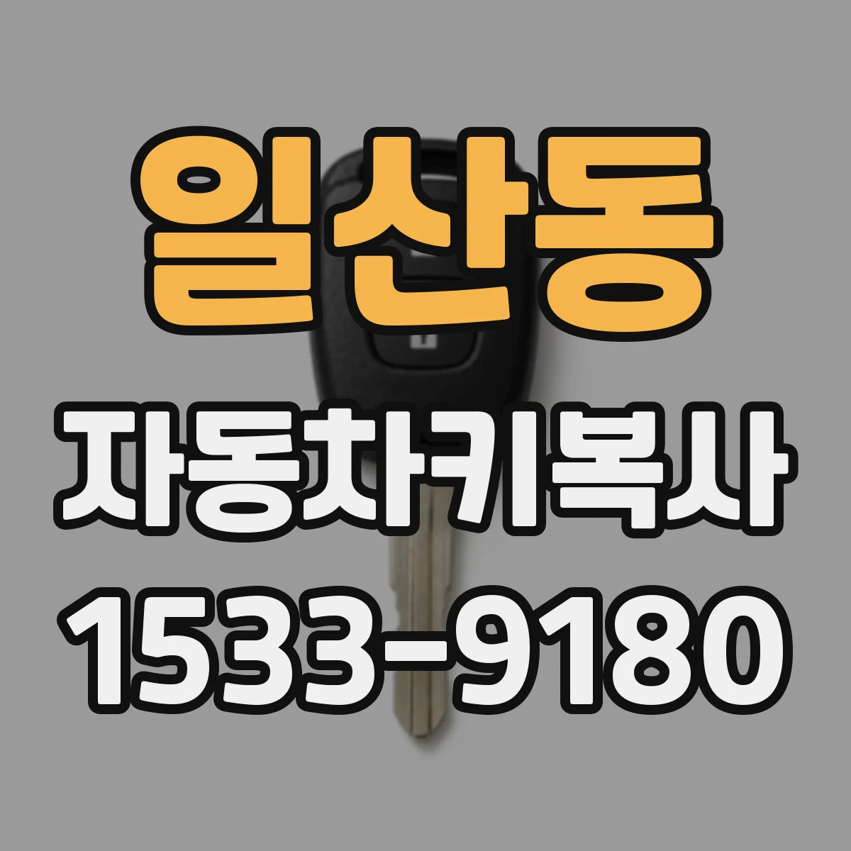 일산동 자동차키복사