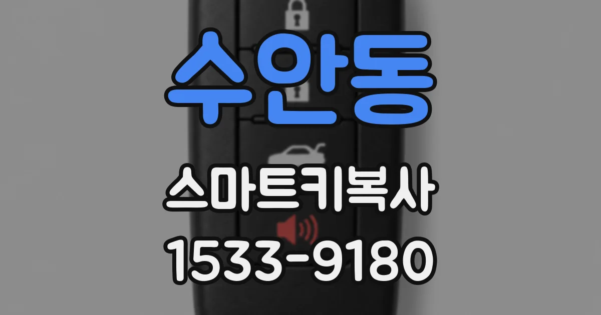 수안동 스마트키복사