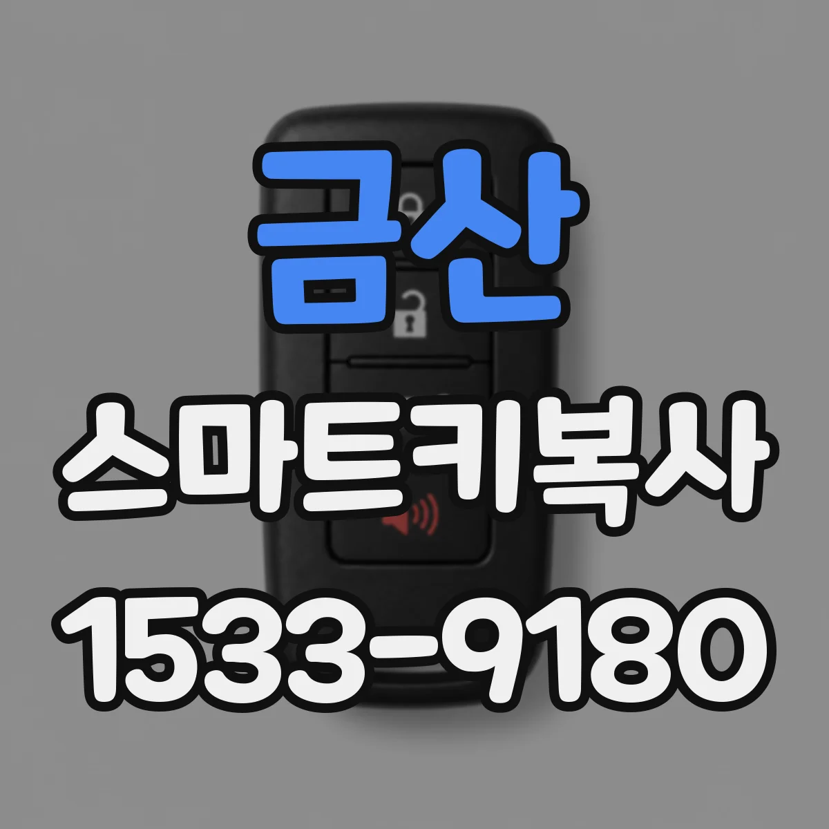 금산 스마트키복사