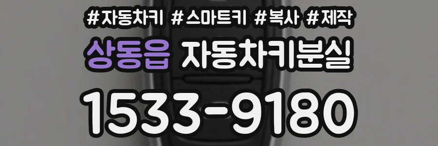 상동읍 자동차키분실