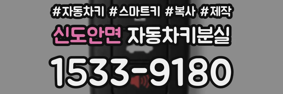 신도안면 자동차키분실