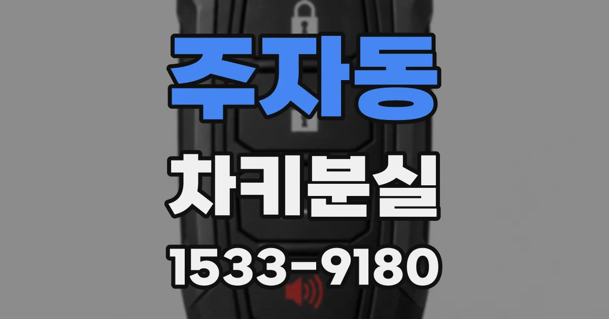 주자동 차키분실