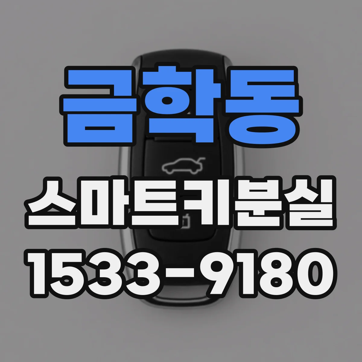 금학동 스마트키분실