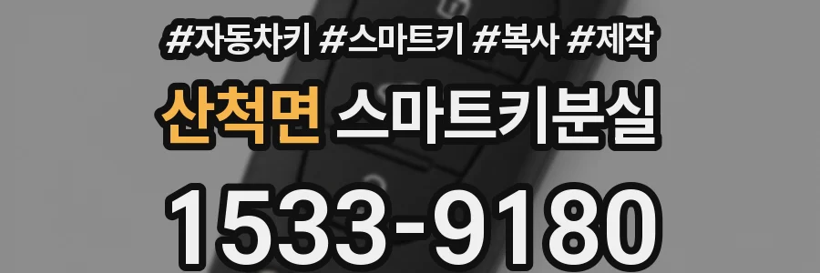 산척면 스마트키분실