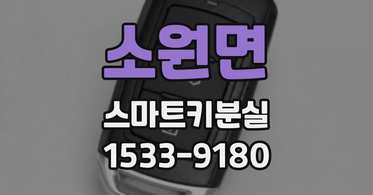 소원면 스마트키분실