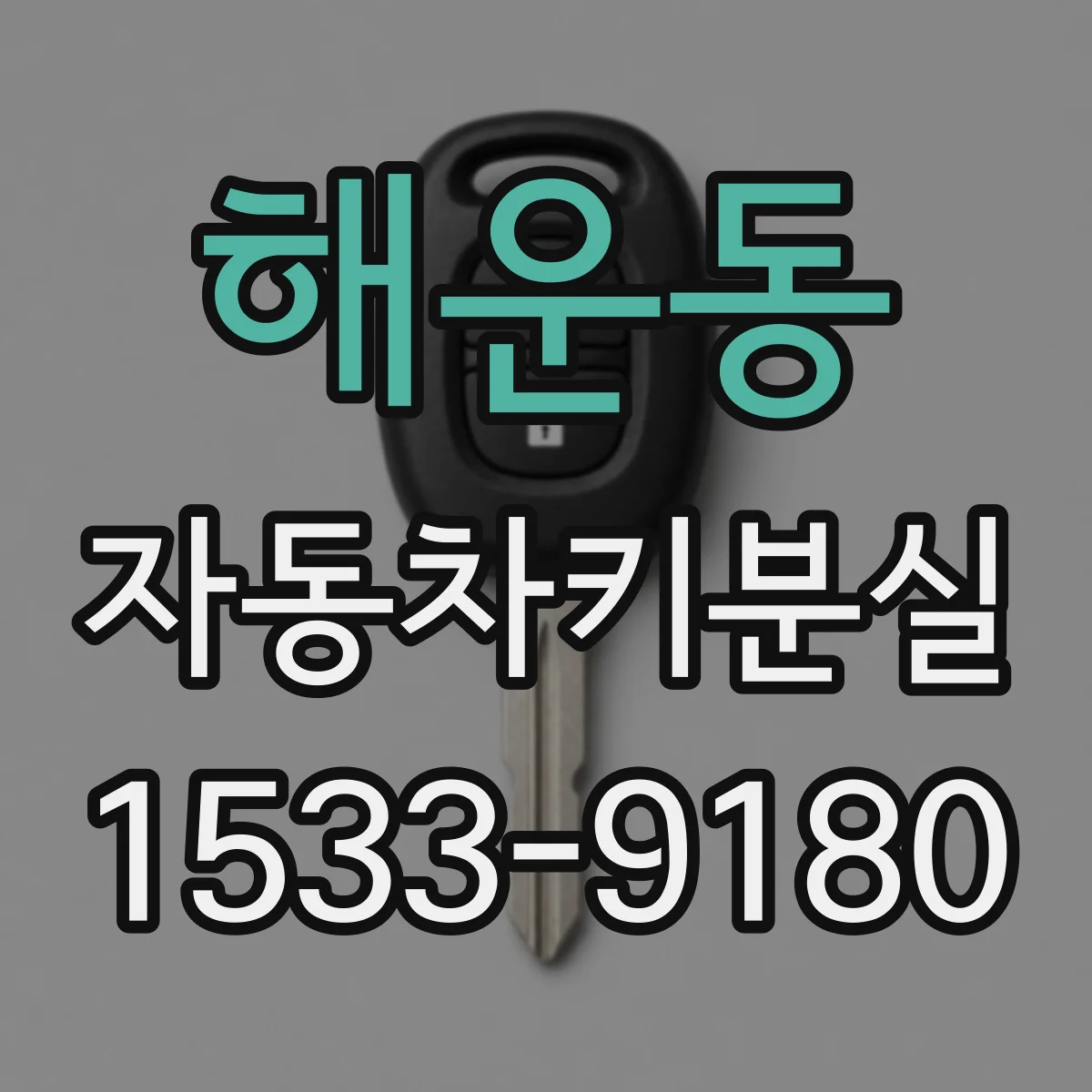 해운동 자동차키분실