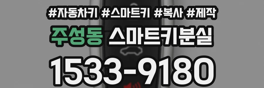 주성동 스마트키분실
