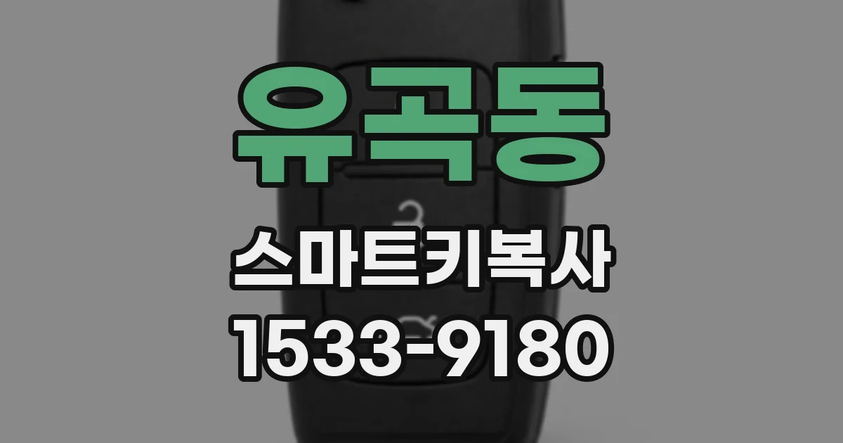 유곡동 스마트키복사