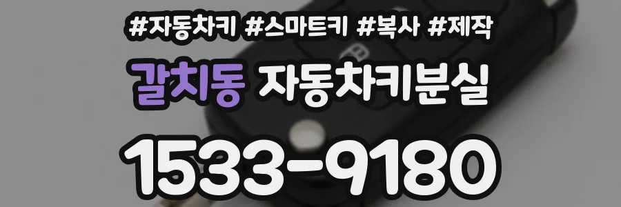 갈치동 자동차키분실