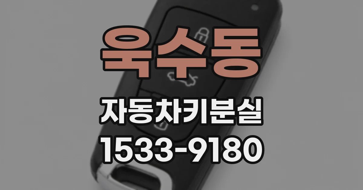 욱수동 자동차키분실