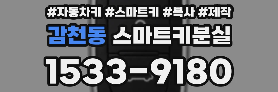 감천동 스마트키분실