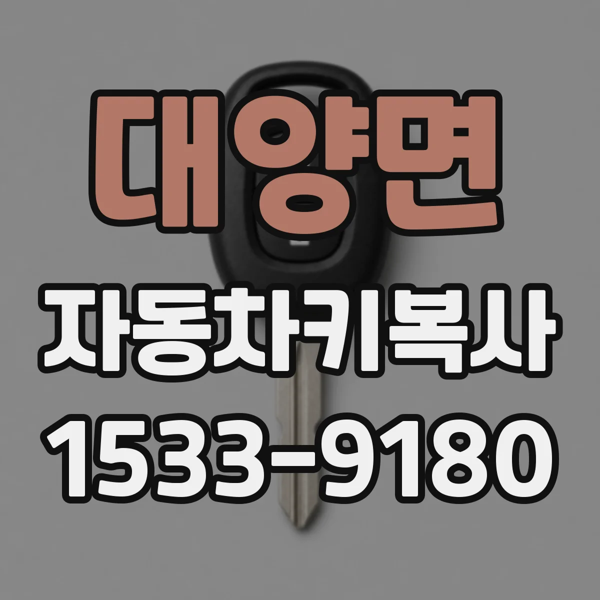 대양면 자동차키복사